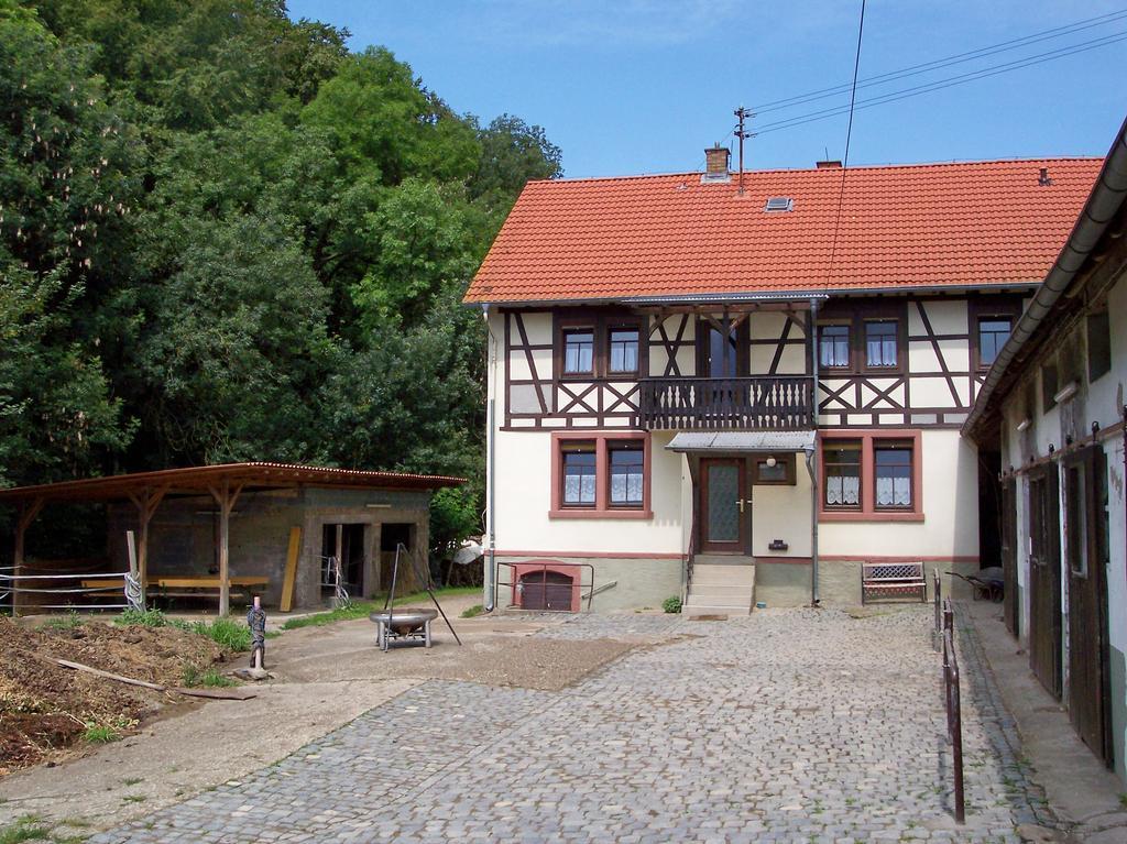 Mörlenbach Pferdehof Und Wanderreitstation Doersam 빌라 외부 사진